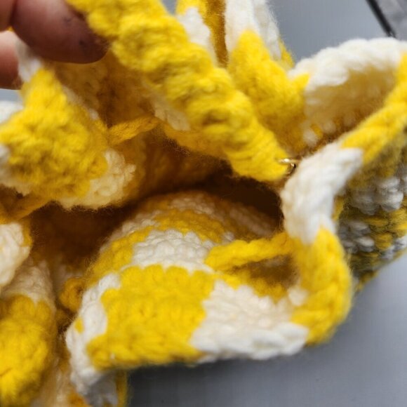 Hand Crocheted Mini Purse & Shoulder Bag Lot - Picture 9 of 14